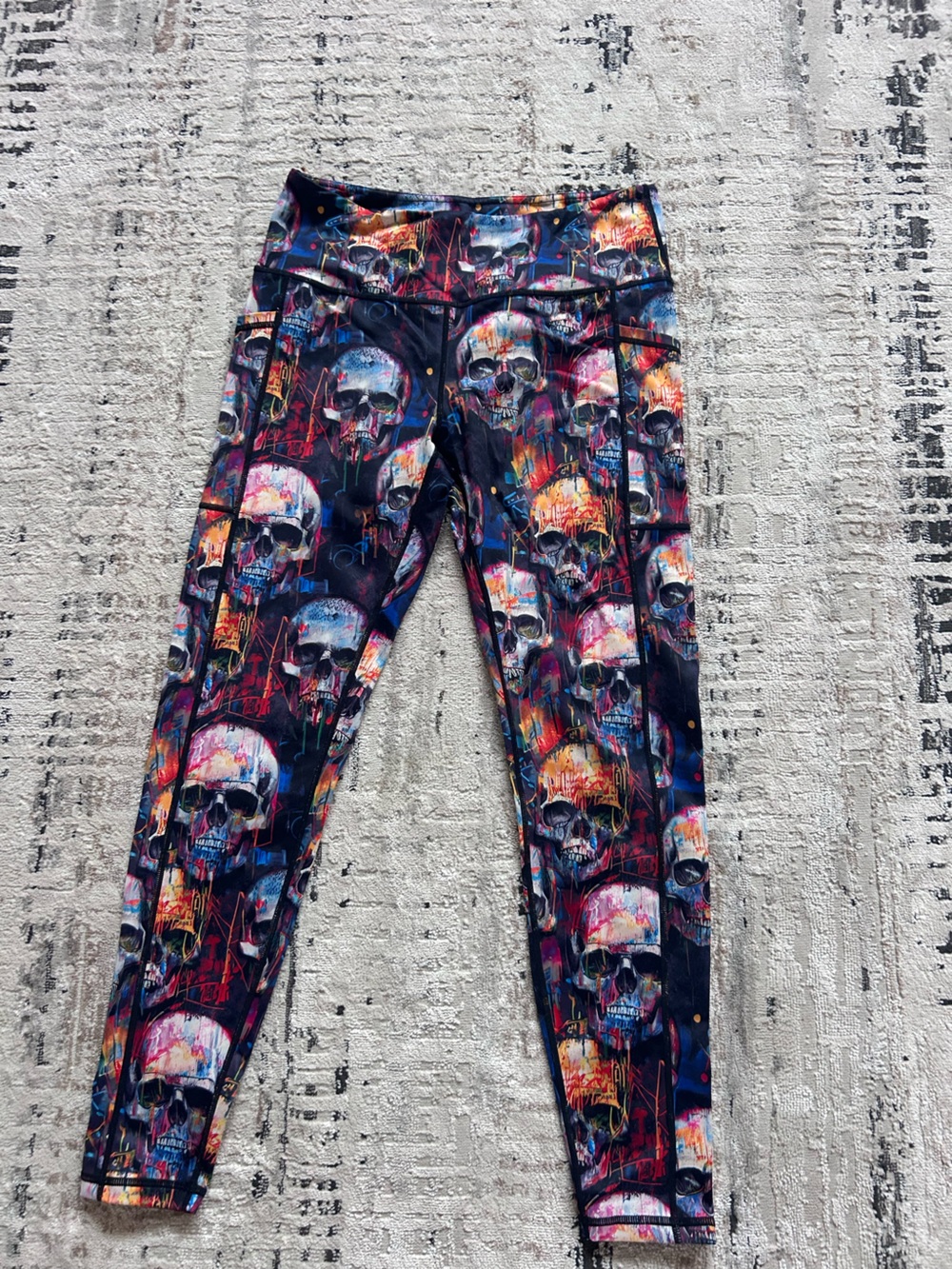 Constantly Varied Gear CVG Death By Art leggings, medium, M, full length